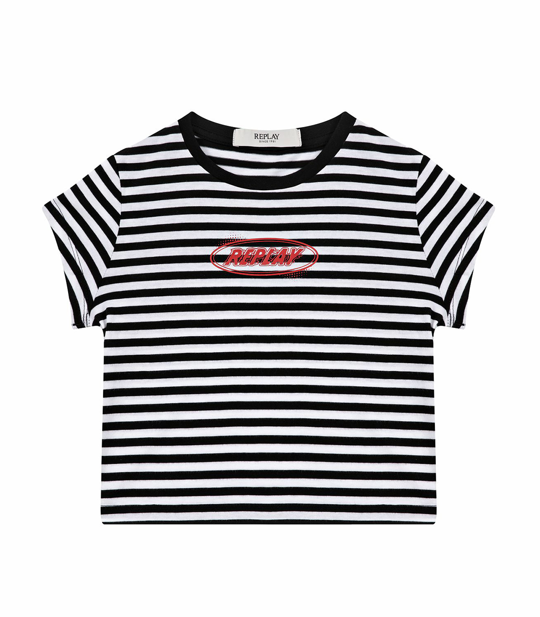 ブラック&times;ホワイト ボーダーTシャツ 詳細画像 ブラック/ホワイト 1
